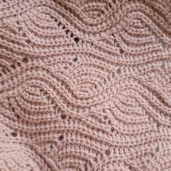 Belina Pullover Longsleeve Knit Sweater Size L in Pale Pink - Picture 10 of 11